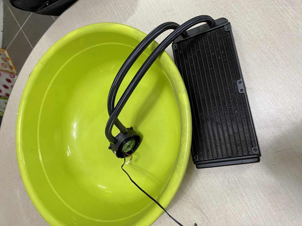AIO 일체형 수랭쿨러 상태 확인 및 청소 ID-COOLING FROSTFLOW 240G