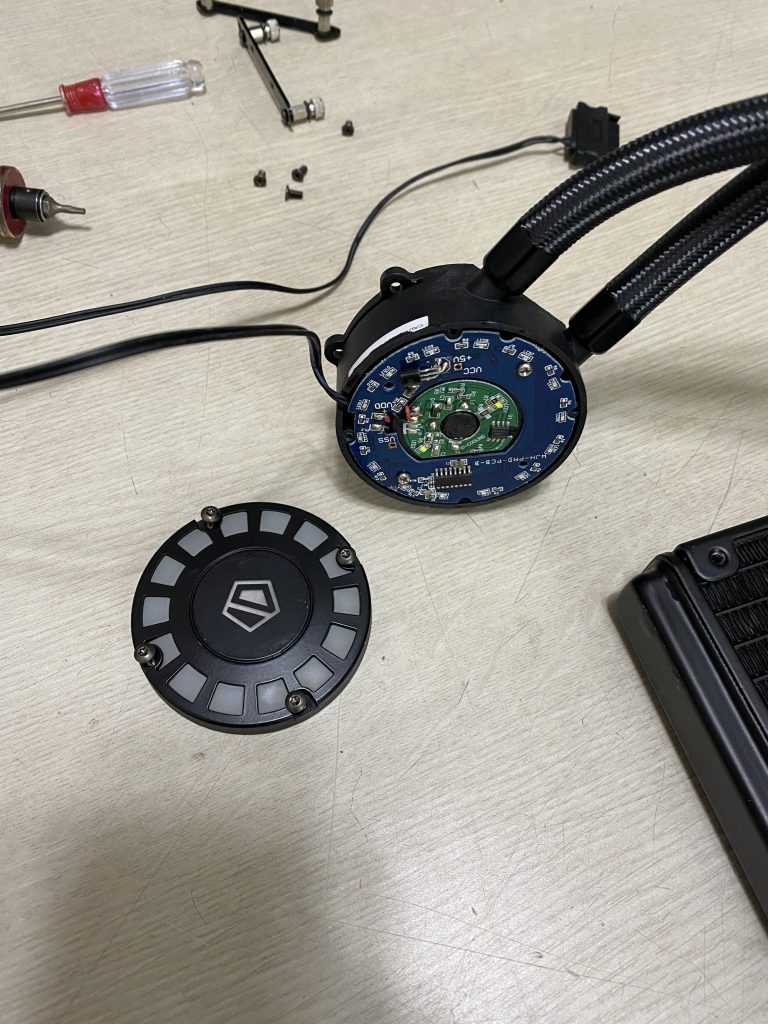 AIO 일체형 수랭쿨러 상태 확인 및 청소 ID-COOLING FROSTFLOW 240G