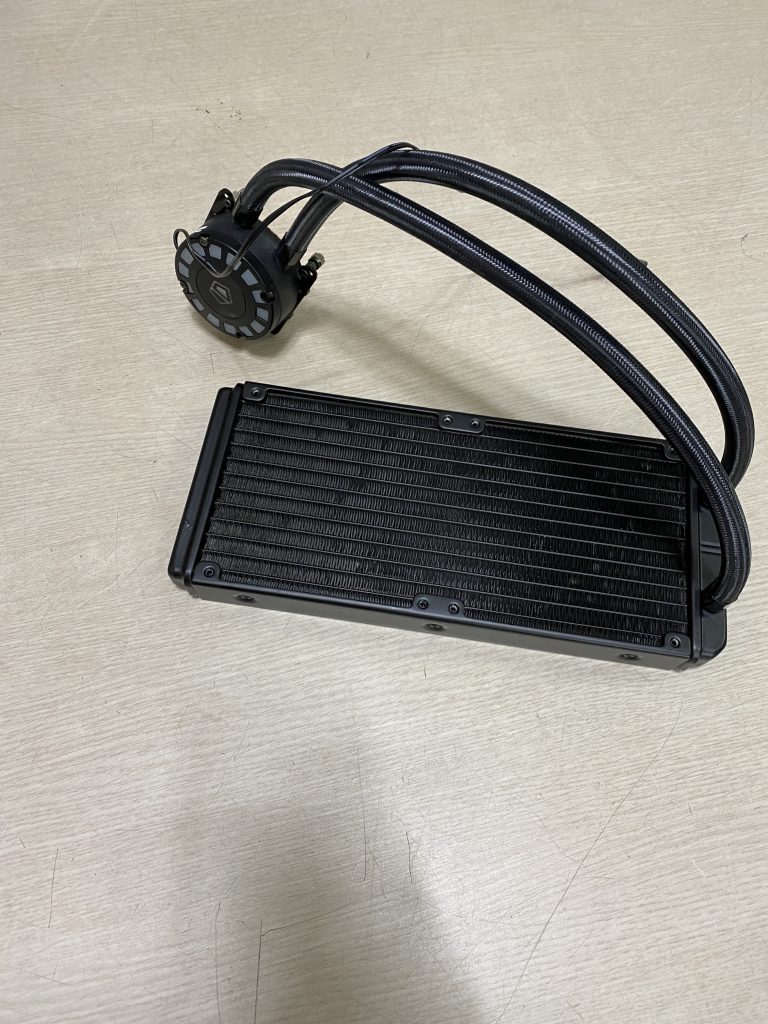 AIO 일체형 수랭쿨러 상태 확인 및 청소 ID-COOLING FROSTFLOW 240G