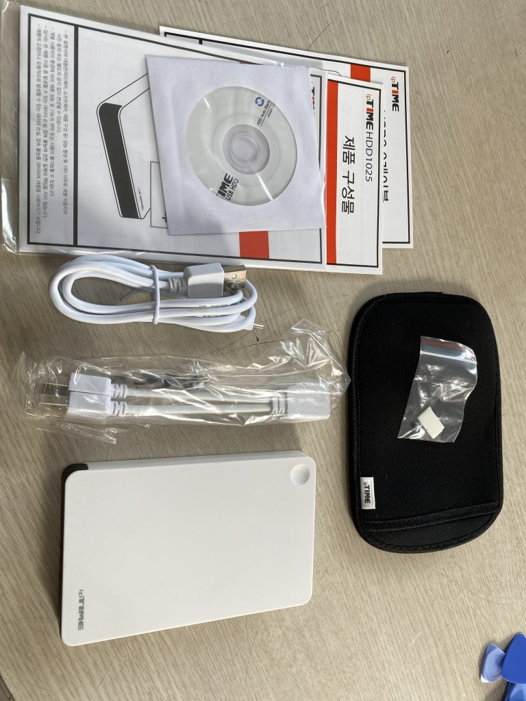 외장하드 인식 불가 수리 씨게이트 500g