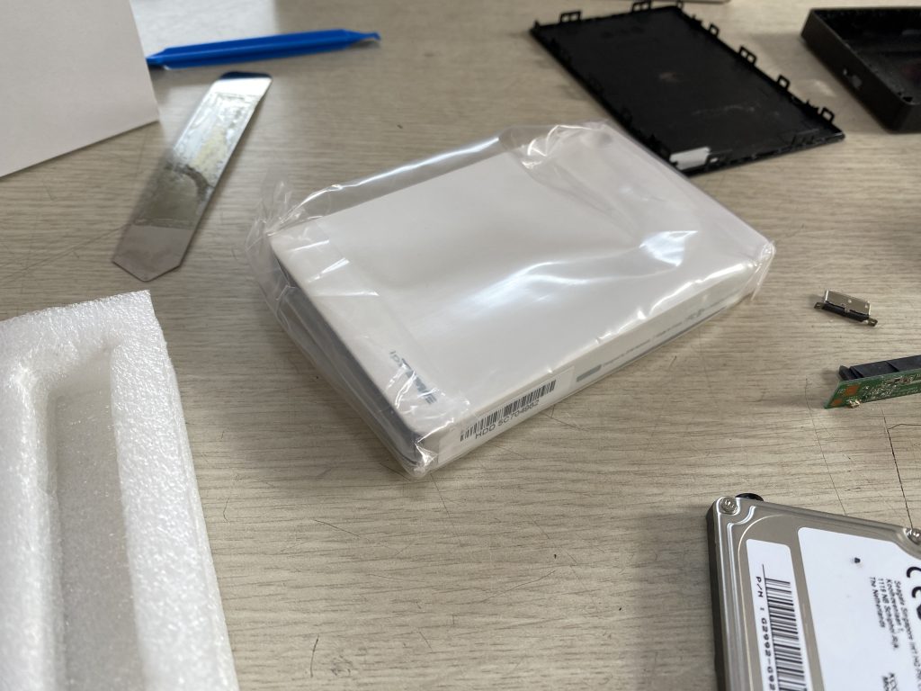 외장하드 인식 불가 수리 씨게이트 500g