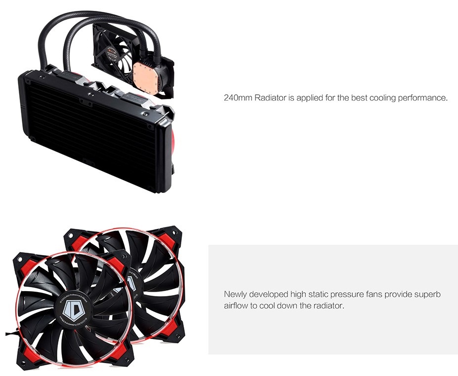 AIO 일체형 수랭쿨러 상태 확인 및 청소 ID-COOLING FROSTFLOW 240G